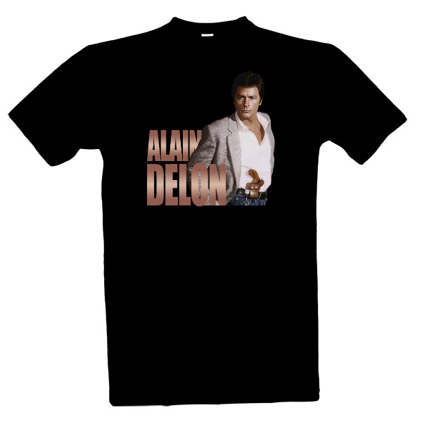 Tričko s potiskem Alain Delon v.2026