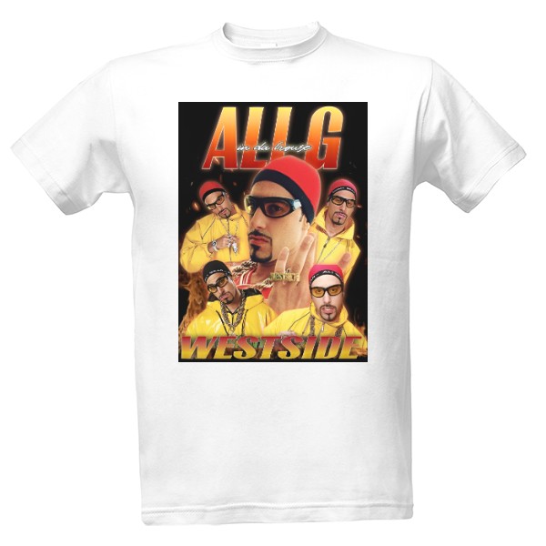 Tričko s potiskem ALI G WESTSIDE