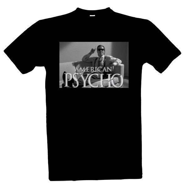 Tričko s potiskem American Psycho - Americké psycho