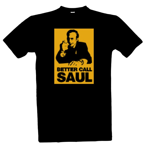 Tričko s potiskem Better Call Saul / Volejte Saulovi
