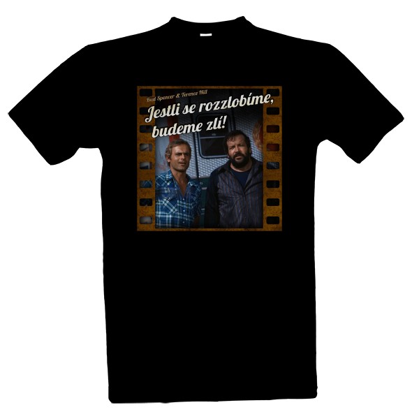 Tričko s potiskem Bud Spencer a Terence Hill