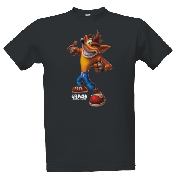 Tričko s potiskem Crash Bandicoot