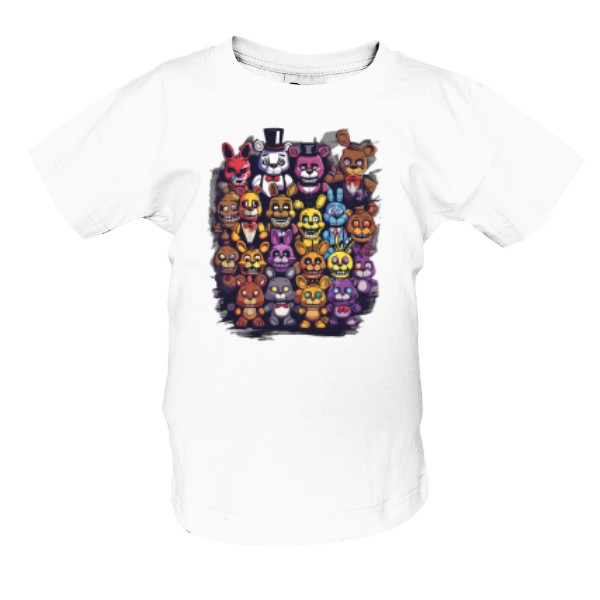 Tričko s potiskem Five Nights at Freddy's