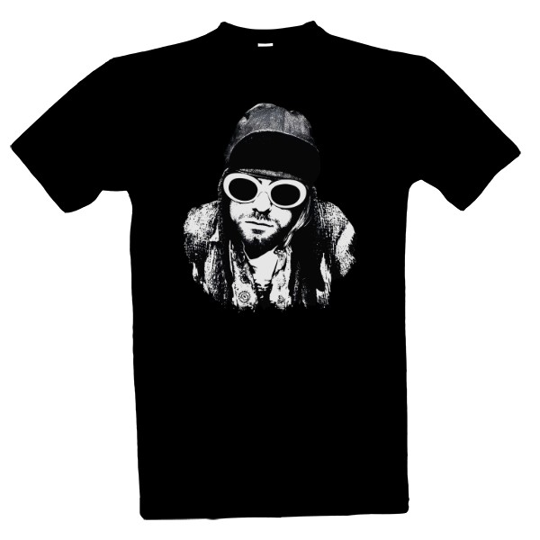 Tričko s potiskem Kurt Cobain