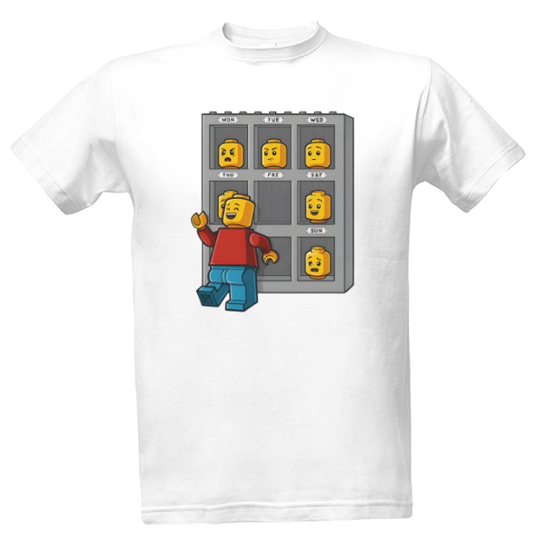 Tričko s potiskem LEGO Friday