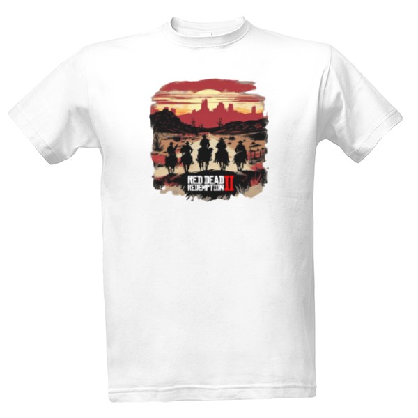 Tričko s potiskem Red Dead Redemption 2
