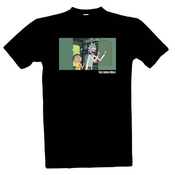 Tričko s potiskem Rick a Morty - 