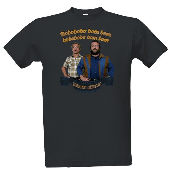 Tričko s potiskem Bud Spencer a Terence Hill - pěvecký sbor