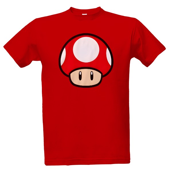 Tričko s potiskem Super Mario - Mushroom