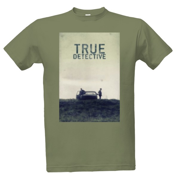 Tričko s potiskem True Detective - Temný případ